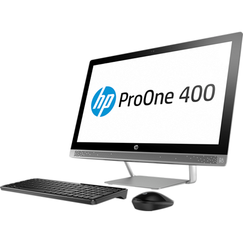 Моноблок HP ProOne 400 G3 24" FullHD Intel G3900T/4Gb/500Gb/DVD/Kb+m/DOS
