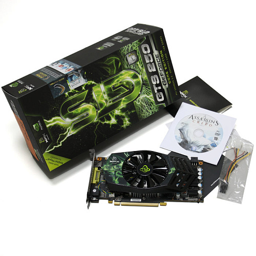 Видеокарта XFX 1024Mb GF GTS 250 GS-250X-ZNLA 2xDVI, TV Ret