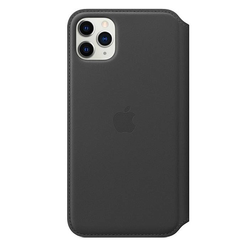 Чехол для Apple iPhone 11 Pro Max Leather Folio Black