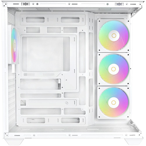 Корпус ATX Miditower Ocypus Gamma C74 BK ARGB White