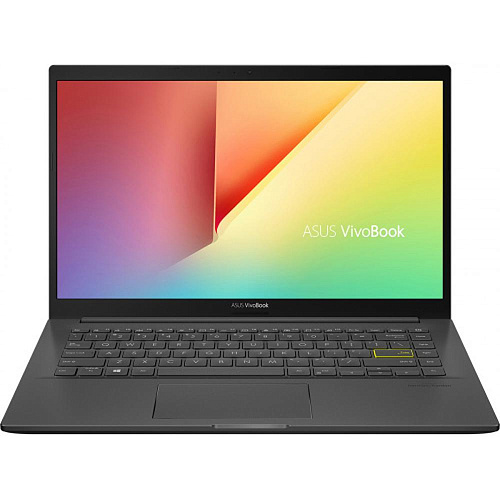 Ноутбук ASUS VivoBook 14 K413JQ-EB256 Core i5 1035G1/8Gb/512Gb SSD/NV MX350 2Gb/14" FullHD/DOS Black