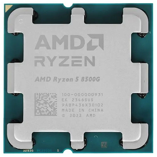 Процессор AMD Ryzen 5 8500G, 3.5ГГц, (Turbo 5.0ГГц), 6-ядерный, L3 16МБ, Сокет AM5, Radeon 740M, OEM УЦЕНКА
