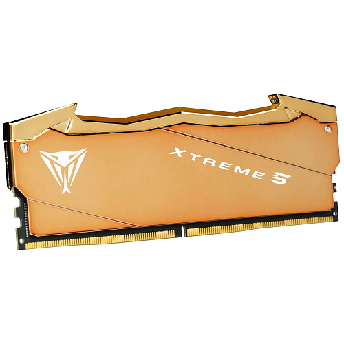 Модуль памяти DIMM 32Gb 2х16Gb DDR5 PC51200 6400MHz Patriot Memory Viper Xtreme 5 Aurum (VXA532G6432K)