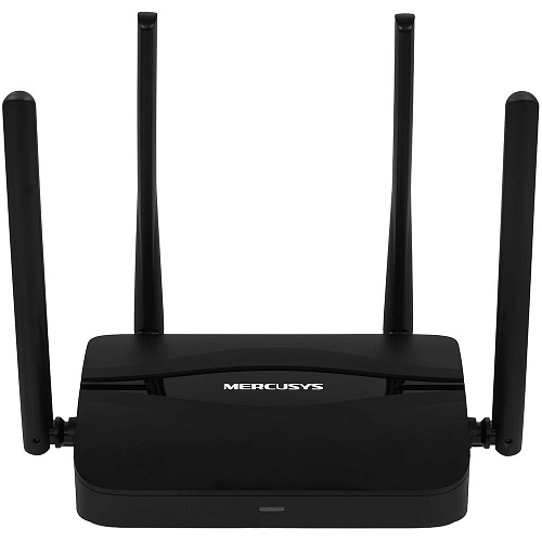 Беспроводной маршрутизатор Mercusys MR25BE, Wi-Fi 7 802.11be 3568Мбит/с, 2.4+5ГГц, 3xGLAN, 1xGWAN чёрный