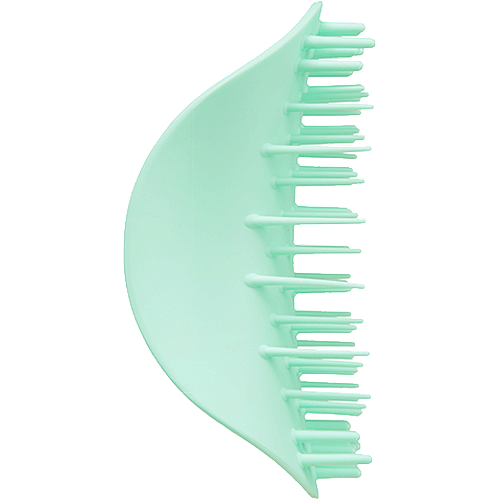 Tangle Teezer Щетка-расческа для массажа головы The Scalp Exfoliator and Massager Mint Green Whisper