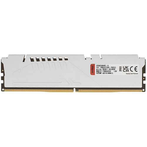 Модуль памяти DIMM 16Gb DDR5 PC48000 6000MHz Kingston Fury Beast White EXPO (KF560C36BWE2-16)