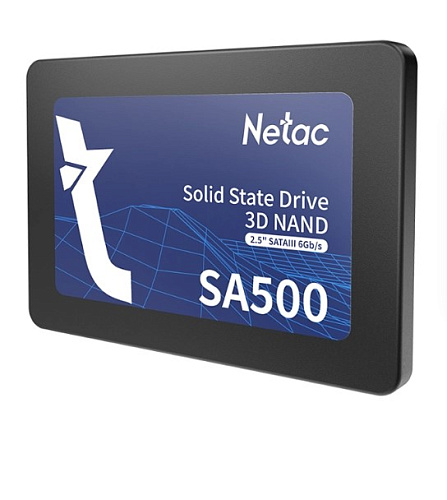 Внутренний SSD-накопитель 256Gb Netac SA500 NT01SA500-256-S3X SATA3 2.5"