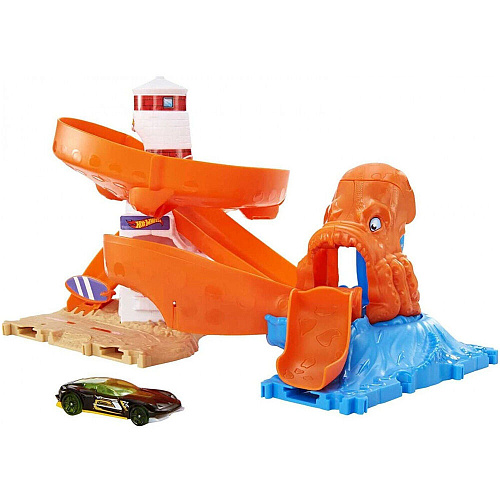 Mattel Hot Wheels Сити Атака Осьминога HDR29/HDR31