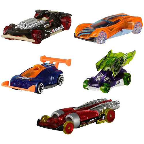 Mattel Hot Wheels 1806/GHP59 Подарочный набор из 5 машинок (X-Raycers)