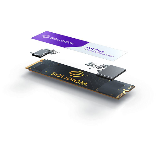 Внутренний SSD-накопитель 512Gb Solidigm SSDPFKNU512GZX1 P41 Plus Series M.2 2280 PCIe NVMe 3.0 x4