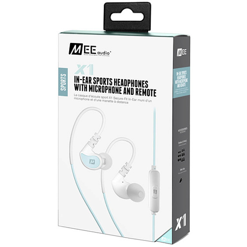 Гарнитура MEE audio X1 Mint/White