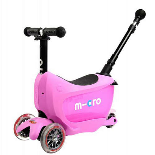 Самокат Micro Mini2Go Deluxe Plus Pink