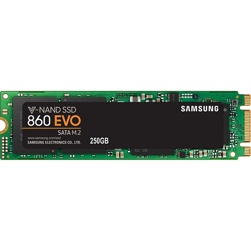 Внутренний SSD-накопитель 250Gb Samsung 860 Evo (MZ-N6E250BW) M.2 SATA3