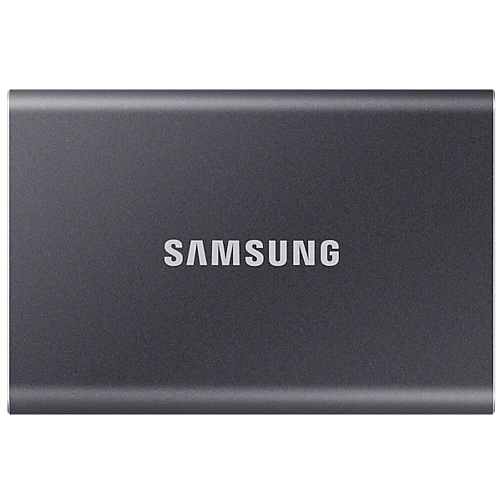 Внешний SSD-накопитель 2Tb Samsung T7 MU-PC2T0T/WW (SSD) USB 3.2 Type C Серый УЦЕНКА