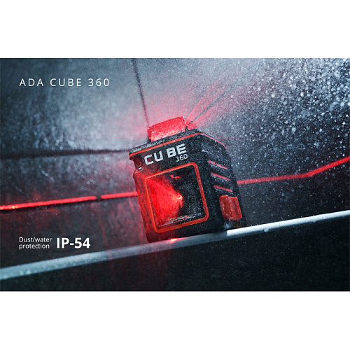 Лазерный нивелир ADA instruments CUBE 360 Home Edition (А00444)