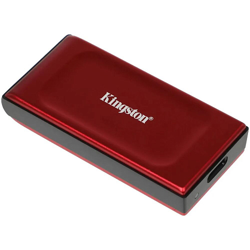 Внешний SSD-накопитель 2Tb Kingston XS1000 SXS1000R/2000G (SSD) USB 3.2 красный