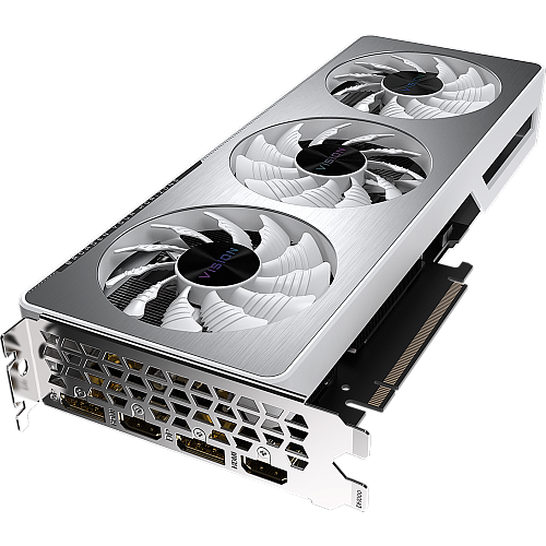 Видеокарта Gigabyte GeForce RTX 3060 12288Mb, Vision OC 12G (GV-N3060VISION OC-12GD) 2xHDMI, 2xDP, Ret