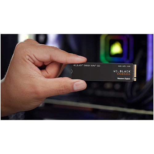 Внутренний SSD-накопитель 8000Gb Western Digital Black SN850X (WDS800T2X0E) M.2 2280 PCIe NVMe 4.0 x4