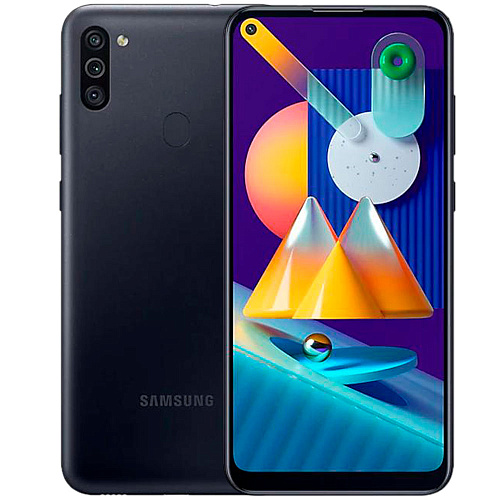 Смартфон Samsung Galaxy M11 SM-M115 черный
