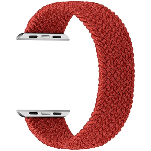 Ремешок для умных часов Нейлоновый ремешок для умных часов Deppa Band Mono для Apple Watch 38/40 mm красный