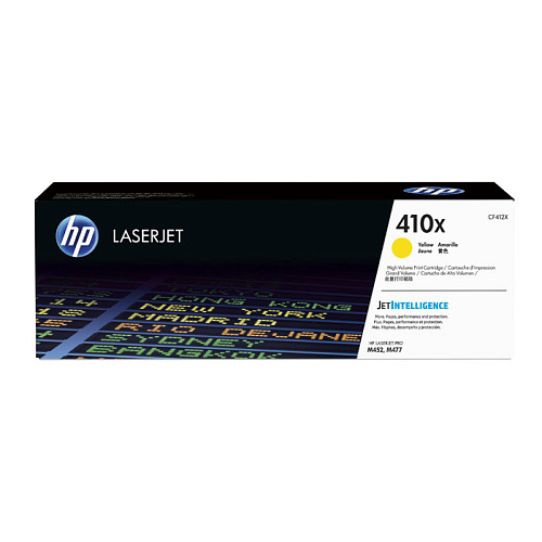 Картридж HP CF412X №410A Yellow для CLJ M377dw/M452dn/M452nw/M477fdn/M477fdw/M477fnw (5000стр)