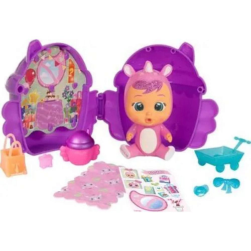 Кукла IMC Toys Crybabies Magic Tears (серия Fantasy Winged House) фиолетовый