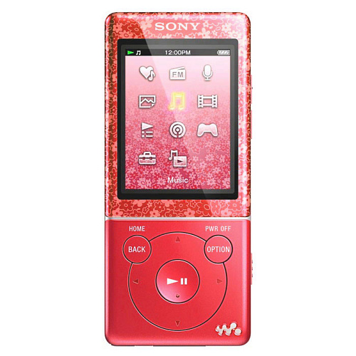MP3-плеер Sony NWZ-E474R красный