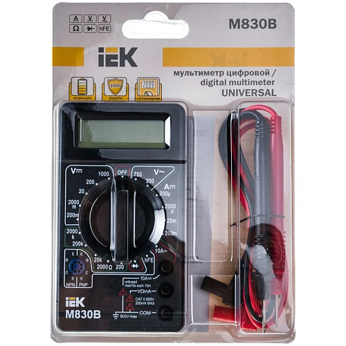 Мультиметр IEK Universal M830B