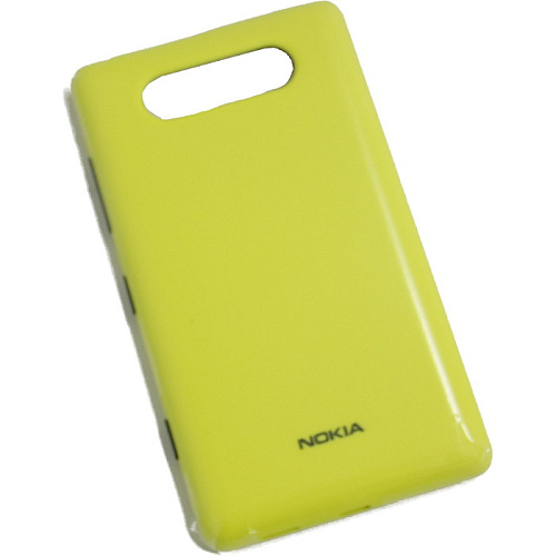Корпус для Nokia Lumia 820 Nokia CC-3041 с функцией беспроводной зарядки желтый матовый