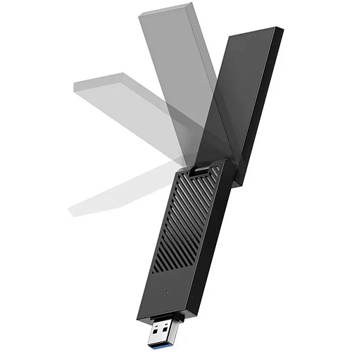 Сетевая карта Cudy WU5400 Wi-Fi 802.11ax 5378Мбит/с, 2.4+5+6ГГц, USB3.0