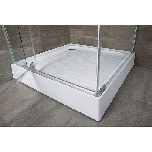 Душевой поддон ERLIT Comfort ER90H низкий прямоугольный 90 ABS в сборе