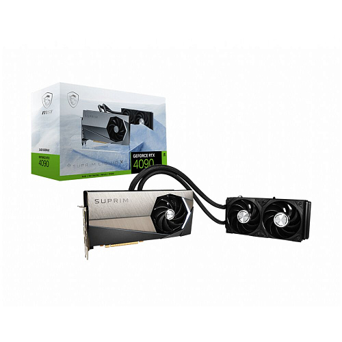 Видеокарта MSI GeForce RTX 4090 24576Mb, Suprim Liquid X 24G (RTX 4090 Suprim Liquid X 24G) 1xHDMI, 3xDP, Ret