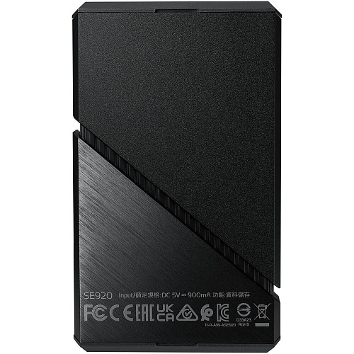 Внешний SSD-накопитель 1Tb A-DATA SE920 SE920-1TCBK (SSD) USB 3.1 Type C черный
