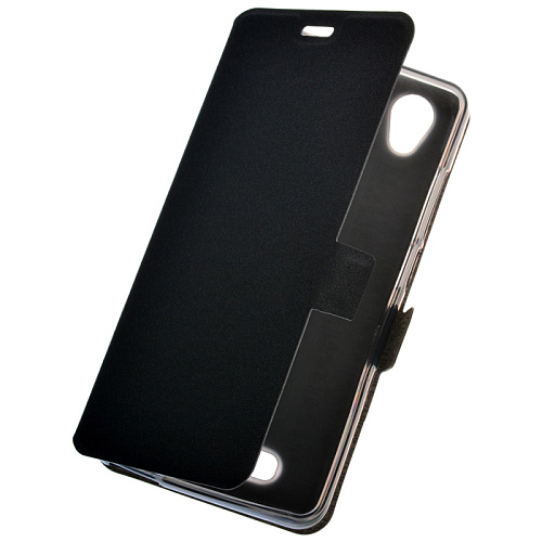 Чехол для ZTE Blade X3 Skinbox PRIME Book-case, черный