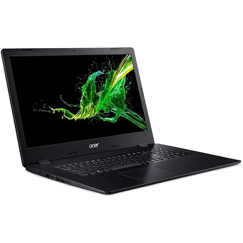 Ноутбук Acer Aspire A317-51KG-39H8 Core i3 7020U/4Gb/256Gb SSD/NV MX130 2Gb/17.3" HD+/Linux Black