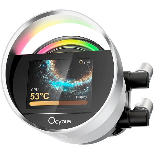 Система водяного охлаждения Ocypus Sigma L36 WH ARGB 115X/1200/1700/1851/1954/AM4/AM5