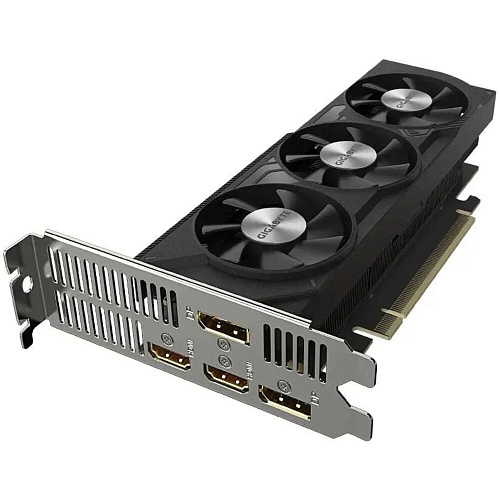 Видеокарта Gigabyte GeForce RTX 4060 8192Mb, Low Profile OC 8Gb (GV-N4060OC-8GL) 2xHDMI, 2xDP, Ret