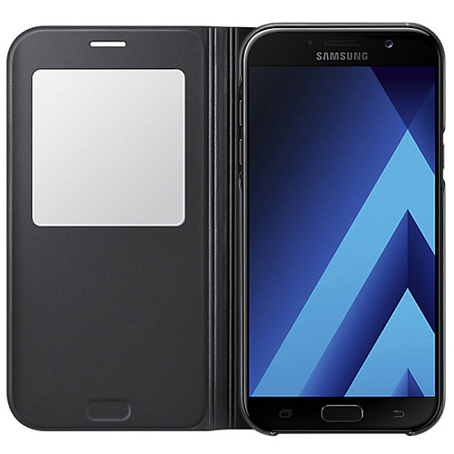 Чехол для Samsung Galaxy A7 (2017) SM-A720F S-View Standing Cover черный