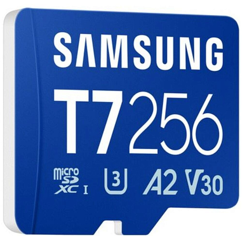Карта памяти Micro SecureDigital 256Gb SDXC Samsung T7 class10 UHS-I U3 (MB-MB256T)