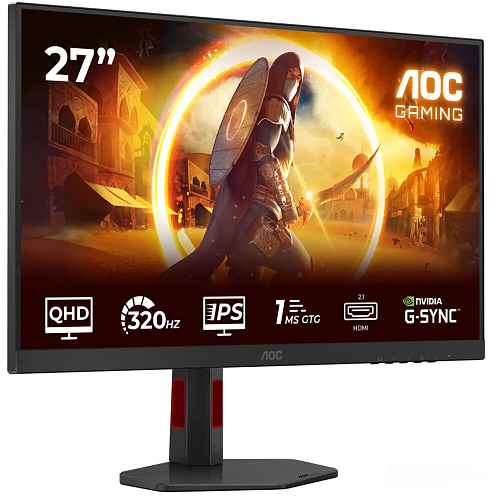 Монитор 27" AOC Q27G4SRU IPS 2560x1440 0.5ms HDMI, DisplayPort