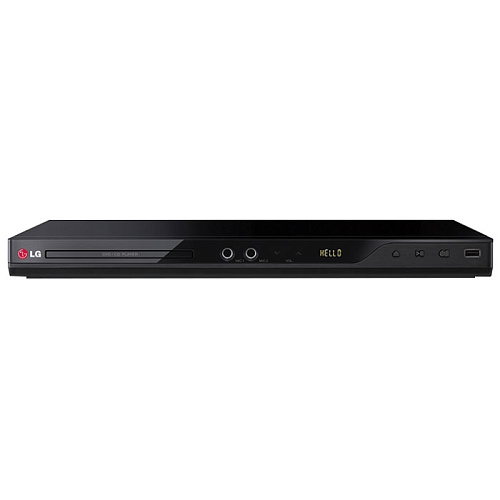 Плеер DVD LG DKS-2000H черный (караоке)
