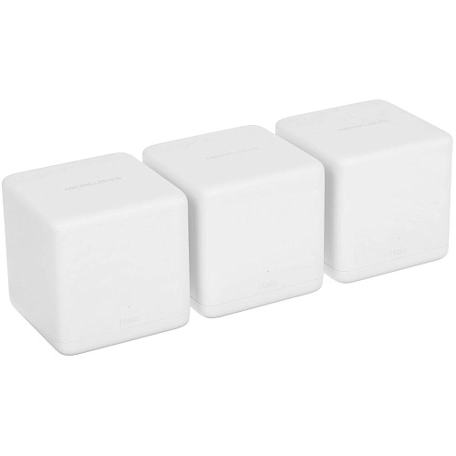 Беспроводной маршрутизатор Mercusys Halo H30G(3-pack) AC1300, Wi-Fi 5 802.11ac 1267Мбит/с, 2.4+5ГГц, 2xGLAN, 2xGWAN белый