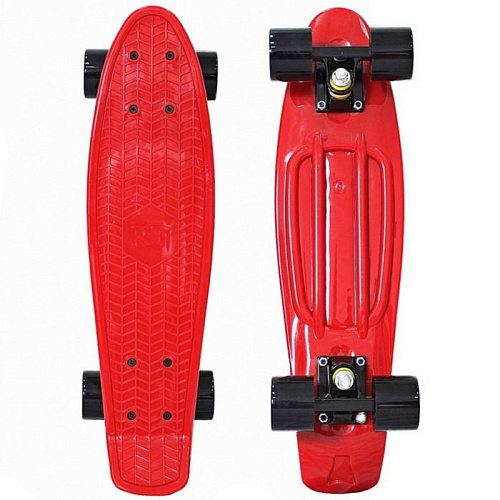 Скейтборд Y-SCOO Penny board RT 22 Classic red