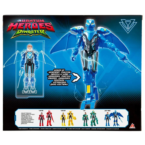 Dinoster Большая фигурка героя Диностер Джей Мин в дино-костюме 20 см