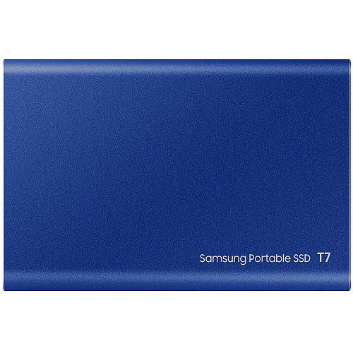 Внешний SSD-накопитель 500Gb Samsung T7 MU-PC500H/WW (SSD) USB 3.2 Type C Синий