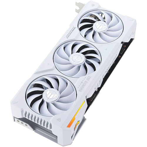 Видеокарта ASUS GeForce RTX 4070 Ti Super 16384Mb, TUF Gaming BTF White 16G (TUF-RTX4070TIS-16G-BTF-White) 2xHDMI, 3xDP, Ret