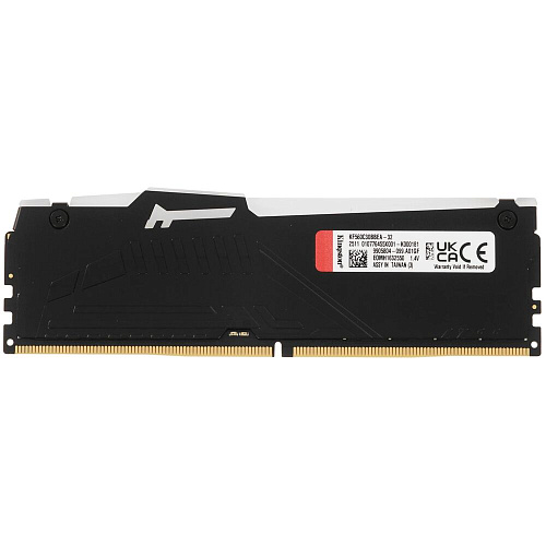 Модуль памяти DIMM 32Gb DDR5 PC48000 6000MHz Kingston Fury Beast RGB Black EXPO (KF560C30BBEA-32)