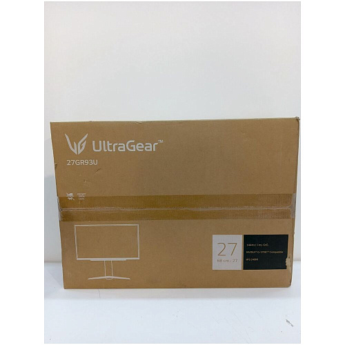 Монитор 27" LG UltraGear 27GR93U-B IPS 3840x2160 1ms HDMI, DisplayPort УЦЕНКА