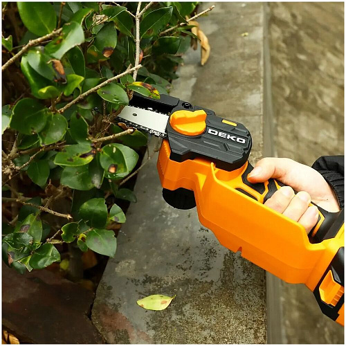 Аккумуляторная пила Deko DKCHS 20-4, 20В, 1x2.0Ач 063-4480