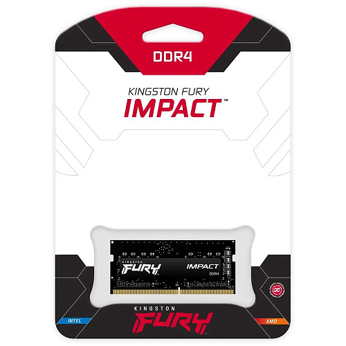 Модуль памяти SO-DIMM DDR4 32Gb PC25600 3200Mhz Kingston Fury Impact (KF432S20IB/32) УЦЕНКА